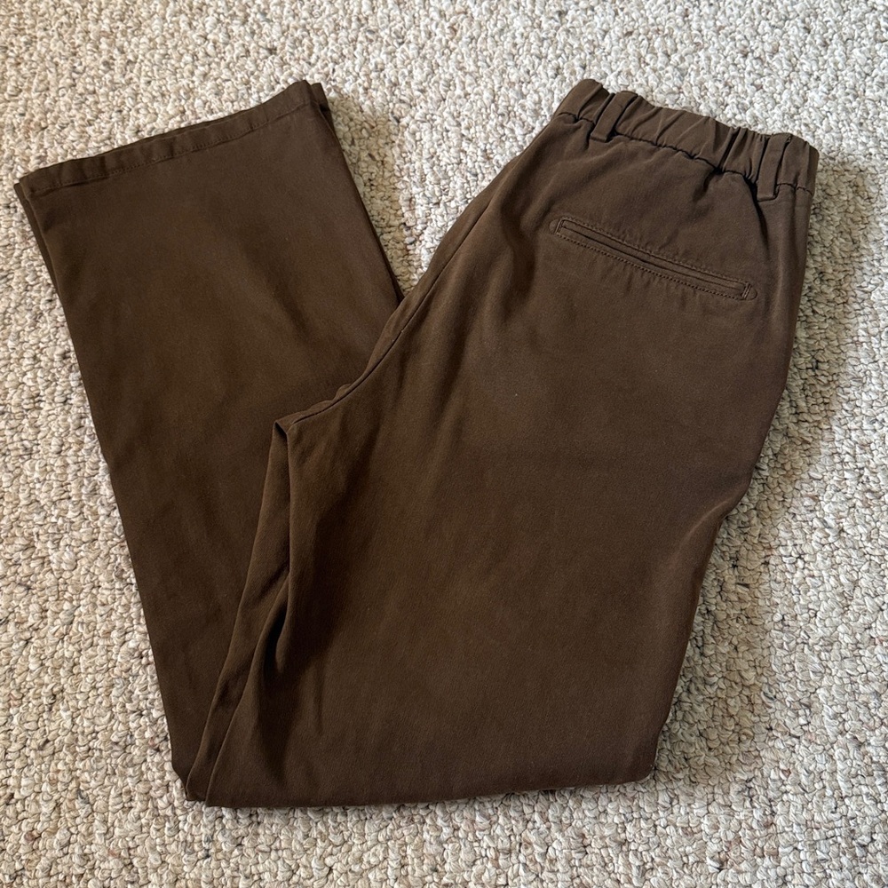 Myths Women’s Brown Boot Cut Pants Size 40